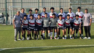 منتخب الجالية اليمنية في أمريكا يكتسح المرخية القطري بخماسية نظيفة في معسكر الدوحة 13 IMG 20250413 WA0019